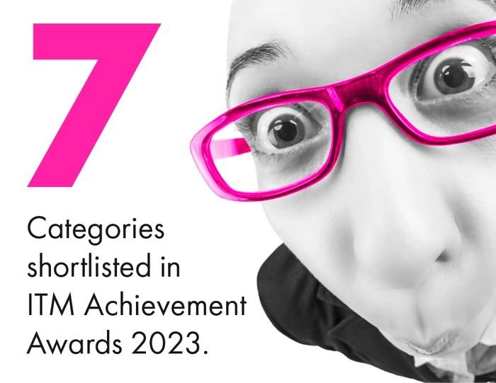 Agiito shortlisted in seven ITM Achievement Award categories.