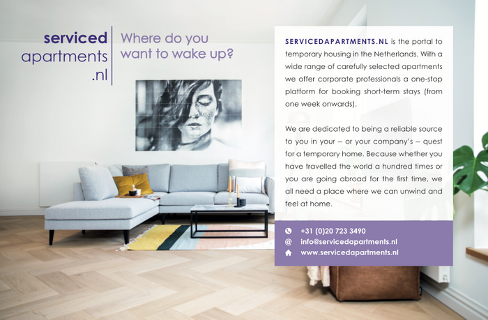 Serviced apartments in The Netherlands