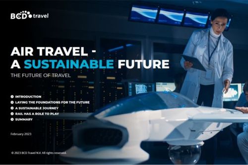 Air travel - A sustainable future