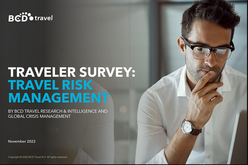 Traveler survey: Travel Risk Management