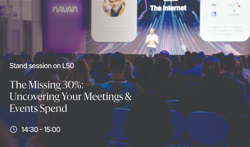 The Missing 30%: Uncovering your Meetings & Events Spend