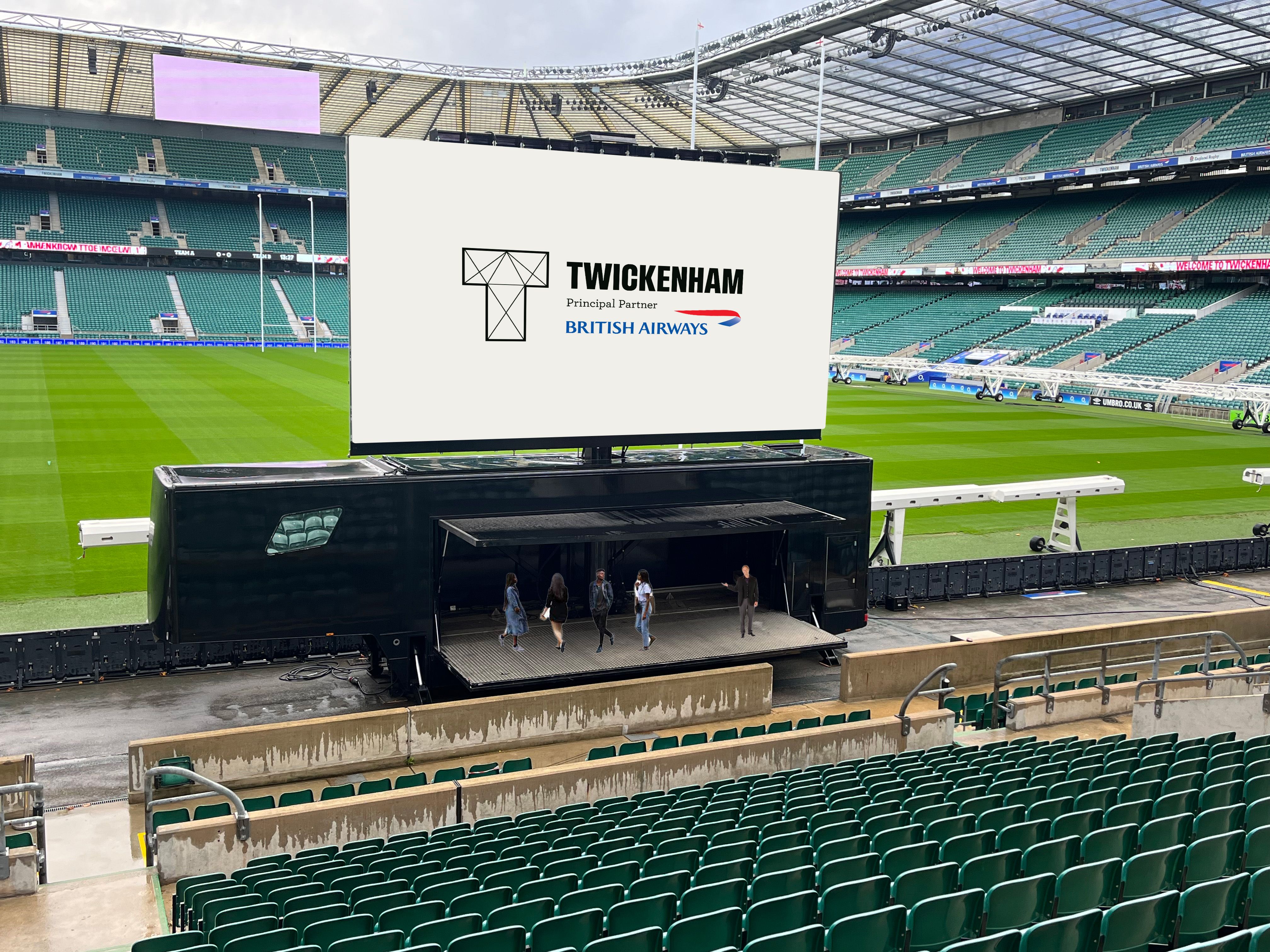 Twickenham Introduces Pitch-Side Conferencing