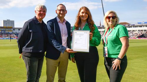 Edgbaston is first cricket stadium to land BSI sustainability award