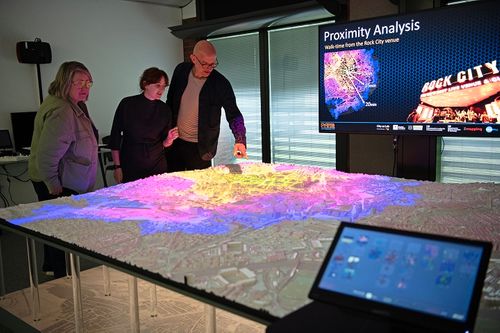 ‘City as Lab’ collaboration wins award for innovation offering digital vision of Nottingham