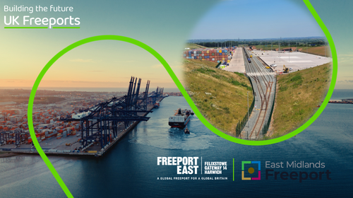 Freeport East and East Midlands Freeport Sign Green Freight Corridor Initiative