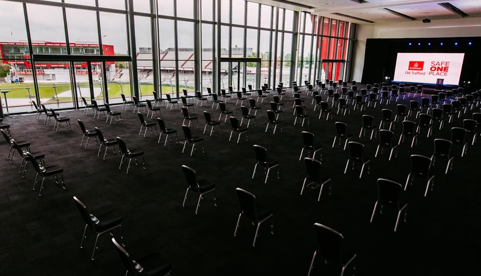 Emirates Old Trafford urges guests to get their ‘game face’ on as live events return