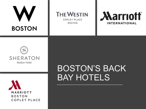 Marriott International, Boston's Back Bay Hotels