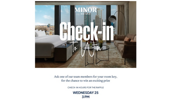 Minor Hotels: Check-in to Win! (15:00)