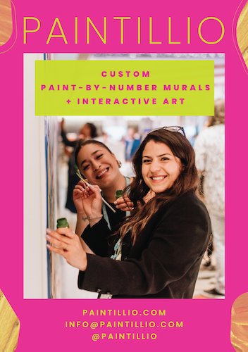 Spotlight on Paintillio: Creating Custom Paint-By-Number Murals + Interactive Art, for everyone.