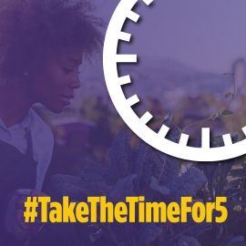 #TakeTheTimeFor5 in May