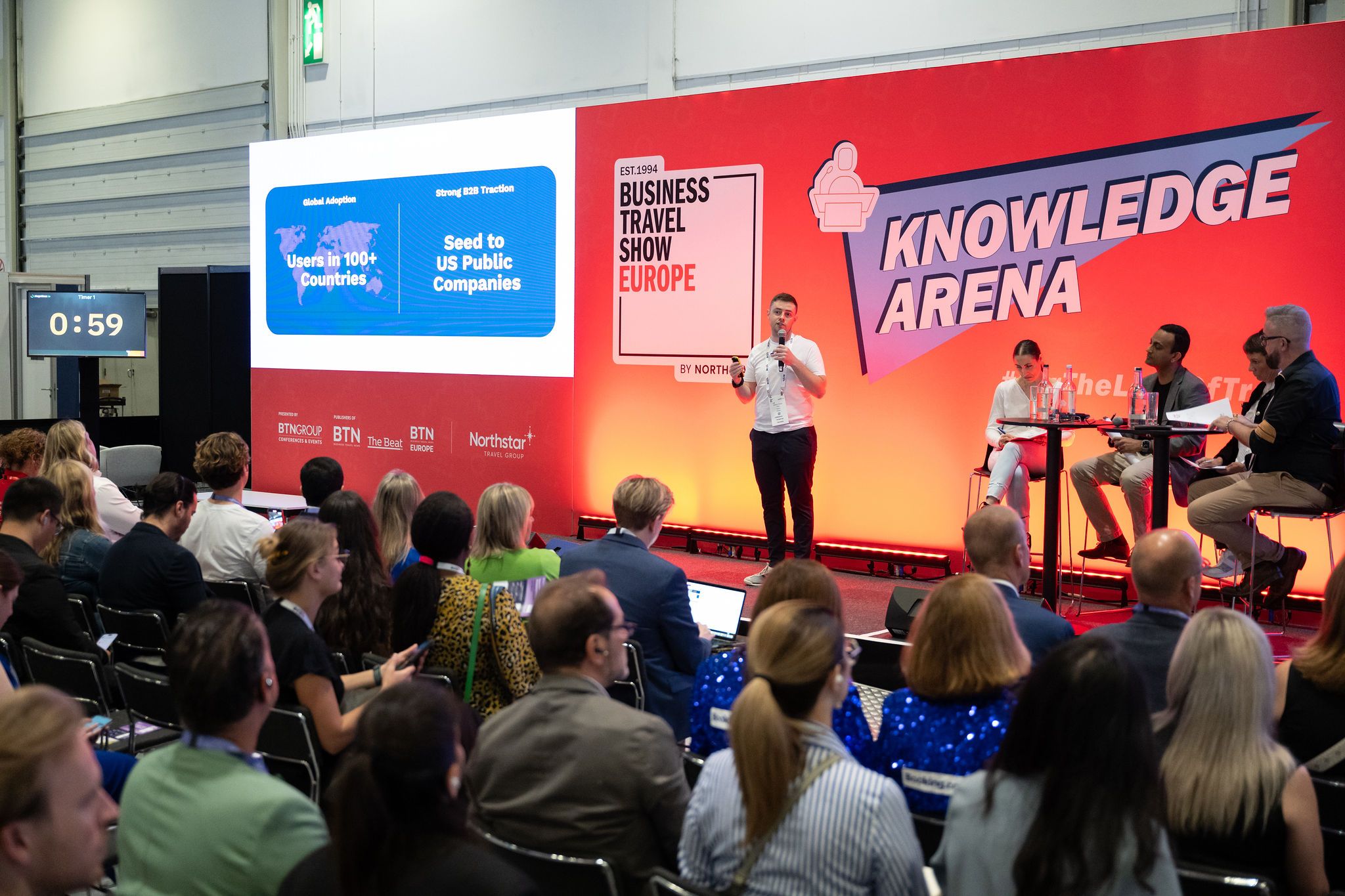 Networking at Business Travel Show Europe
