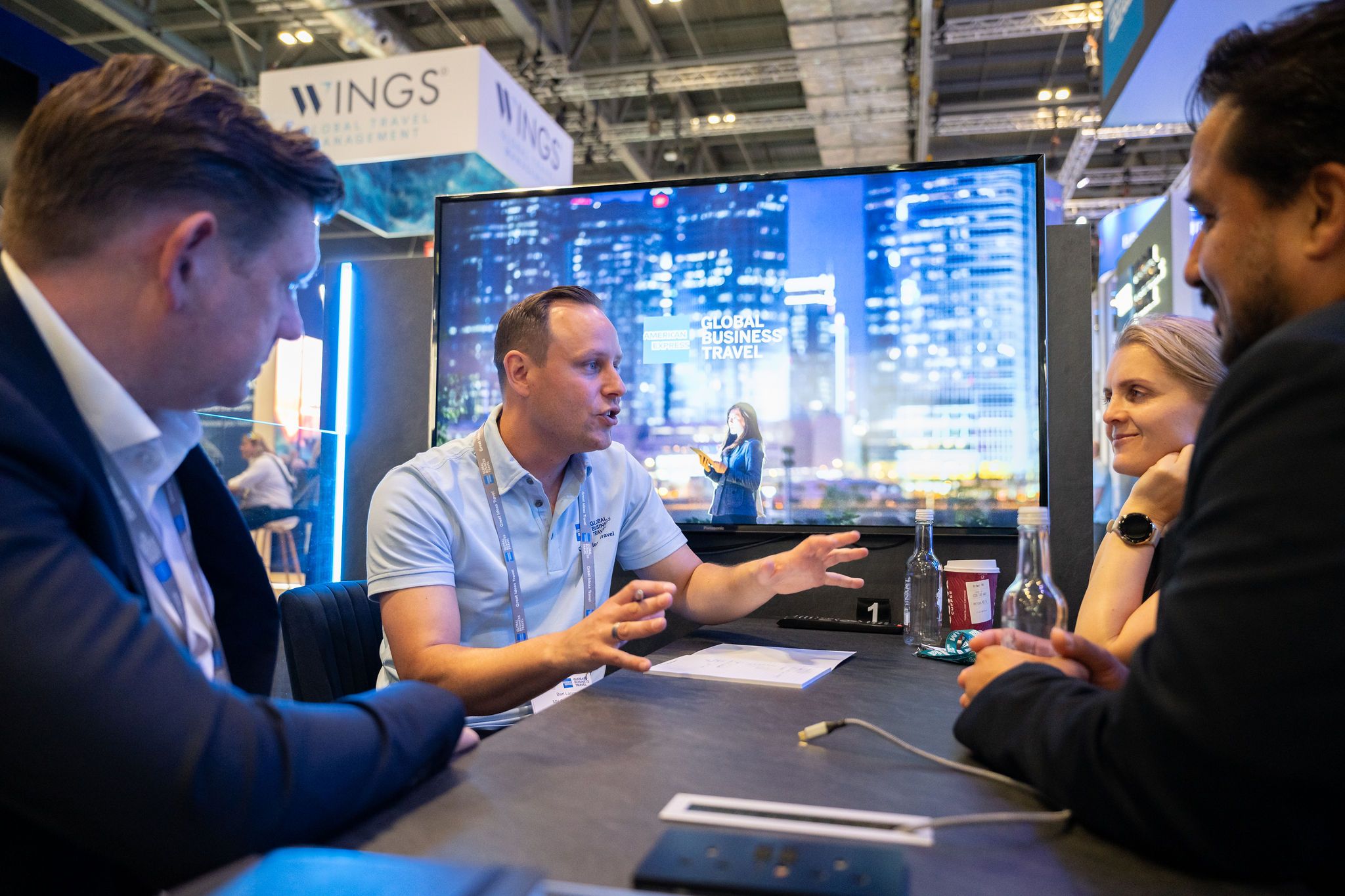 Networking at Business Travel Show Europe