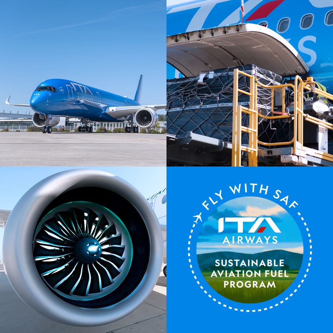 ITA Airways launches its Fly with SAF programme