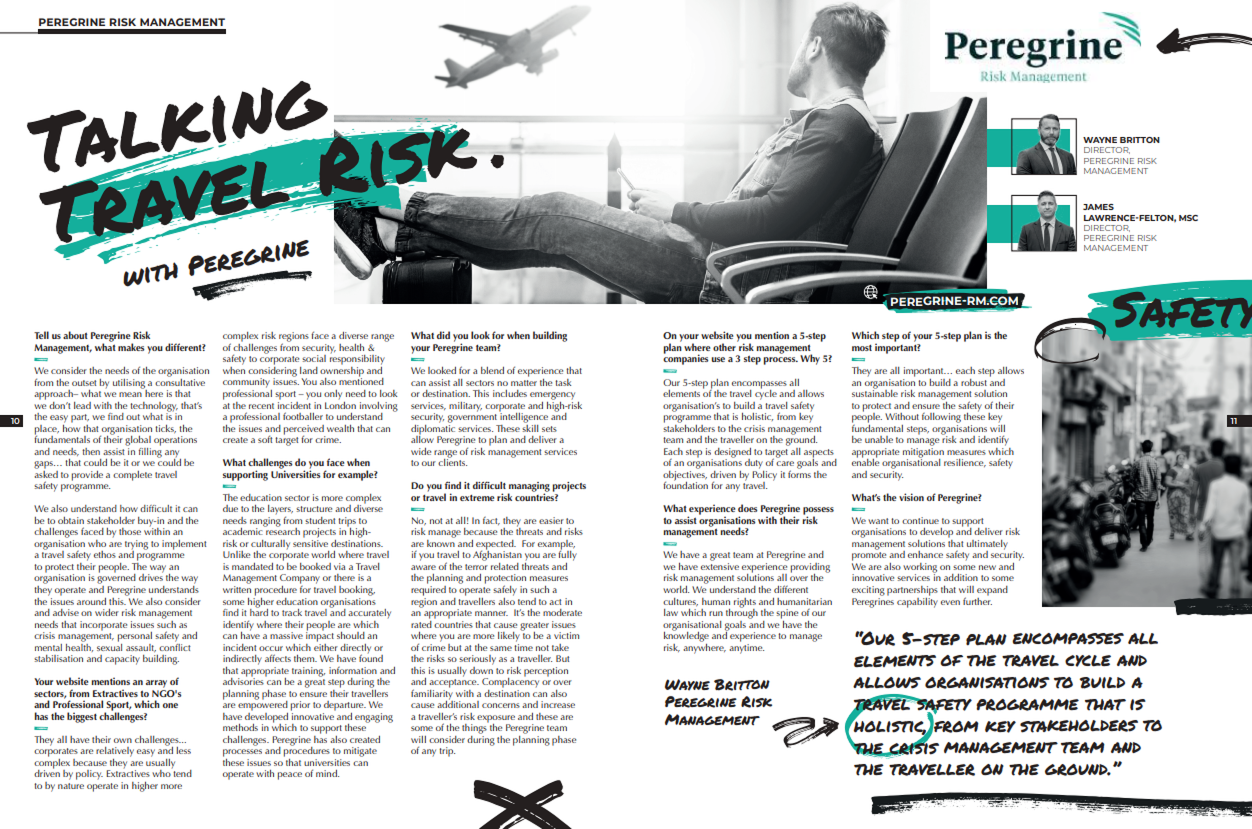 Travel Risk Management