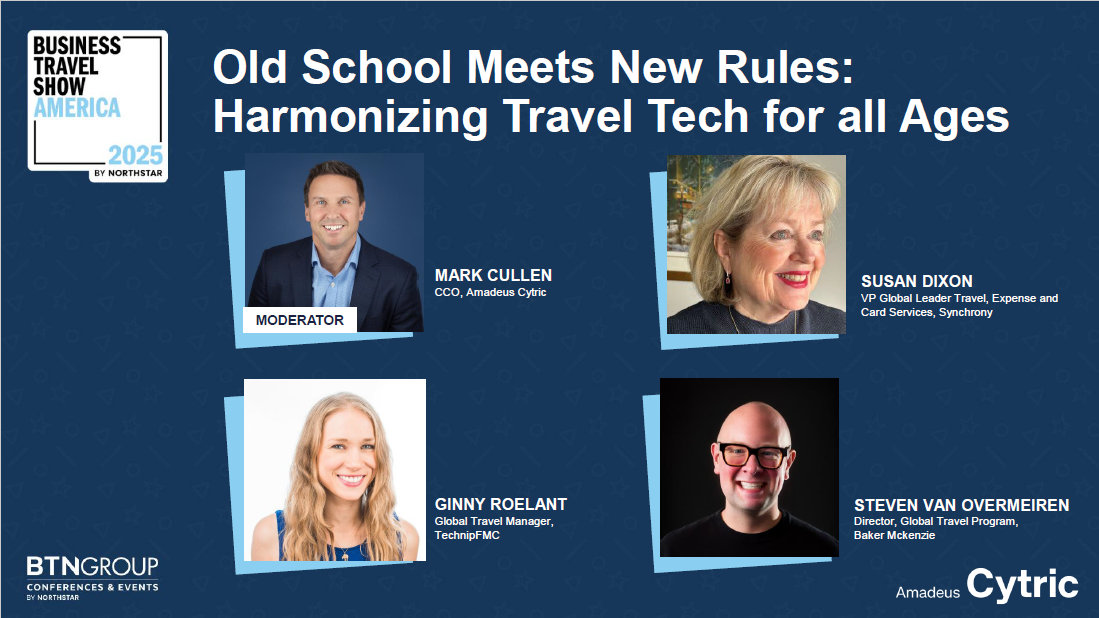 Amadeus Cytric session slide 2025