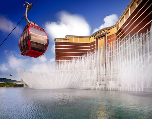 Wynn Palace Performance Lake and SkyCab