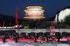 Red & Black Dinner on the Great Wall