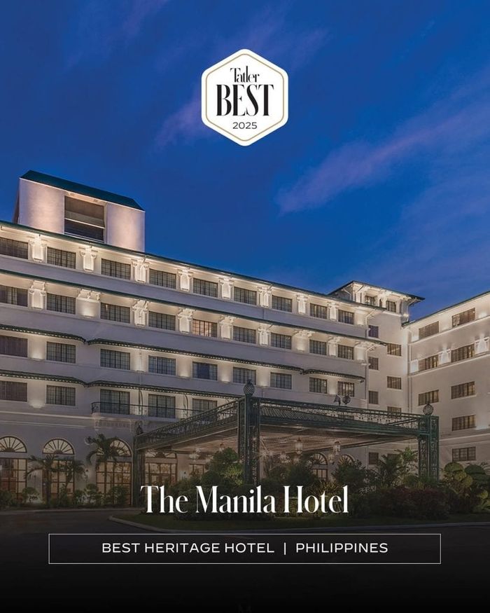 The Manila Hotel Wins Best Heritage Hotel Award