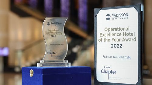 Radisson Blu Hotel Cebu wins ‘2022 Operational Excellence Award’