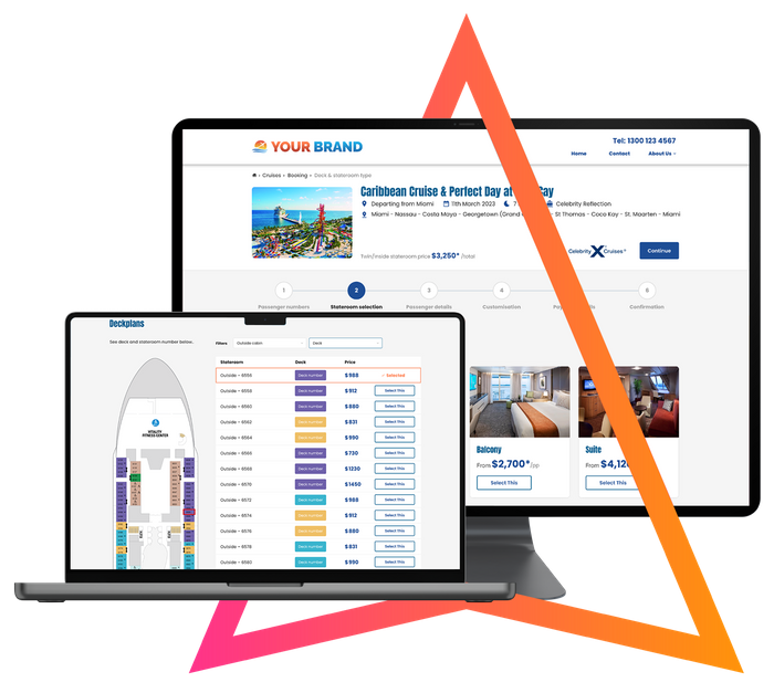 New to Market: Traveltek's Rapid Deploy Cruise Websites