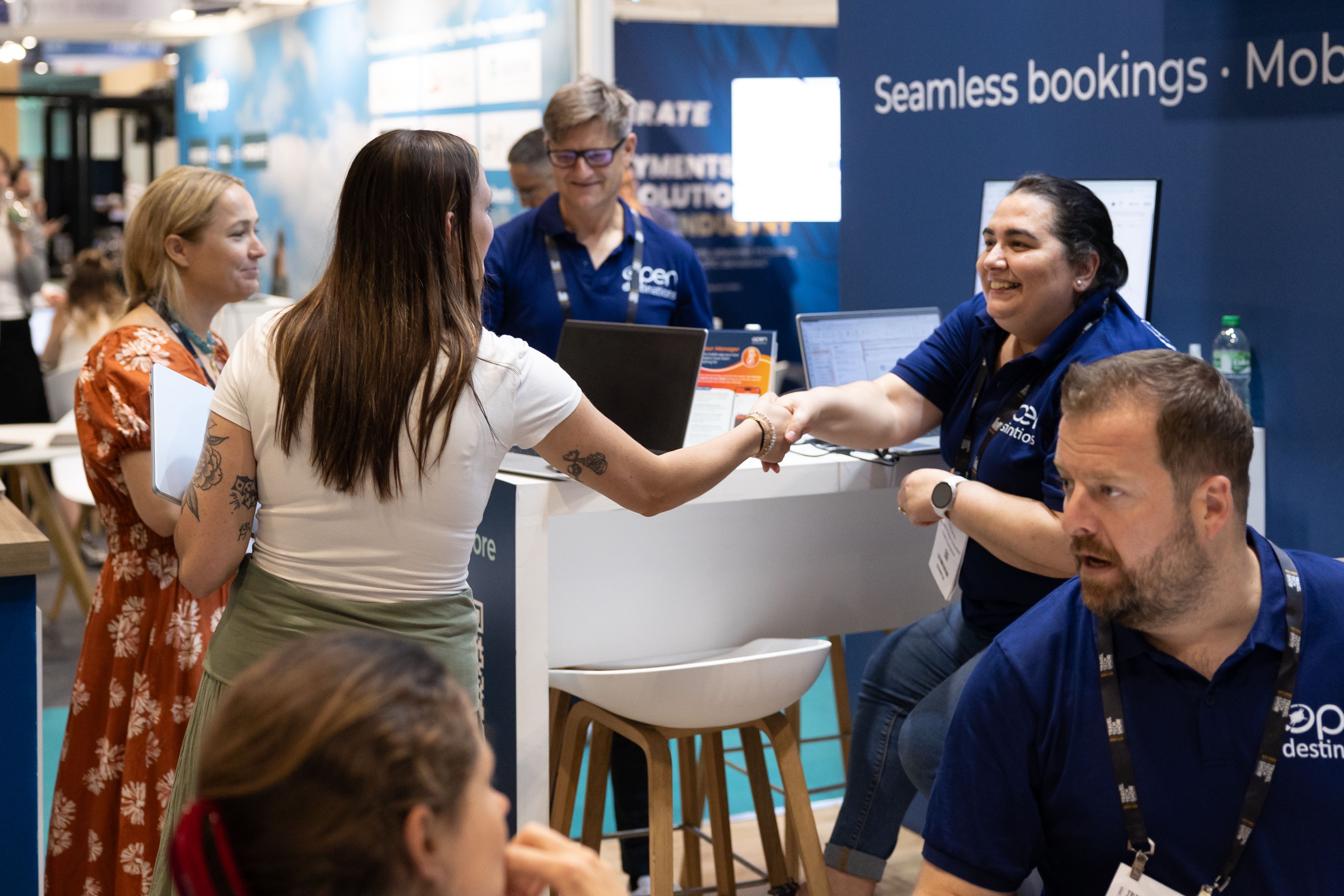 exhibitor interactions