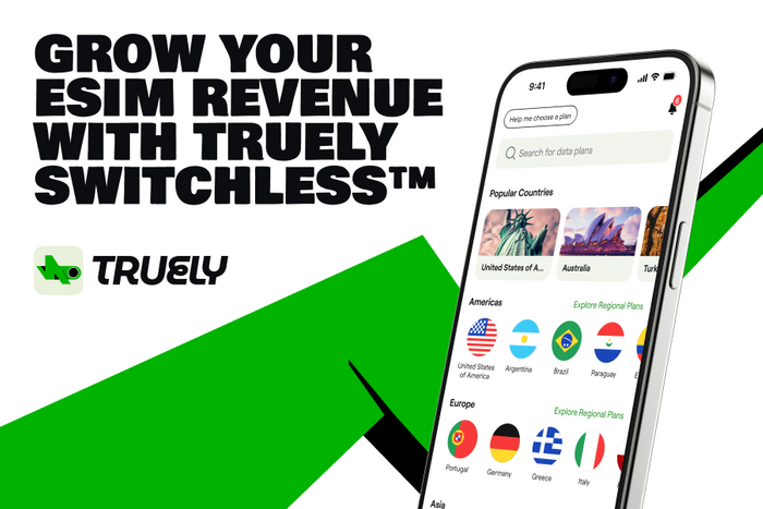 Grow Your eSIM Revenue with Truely Switchless™