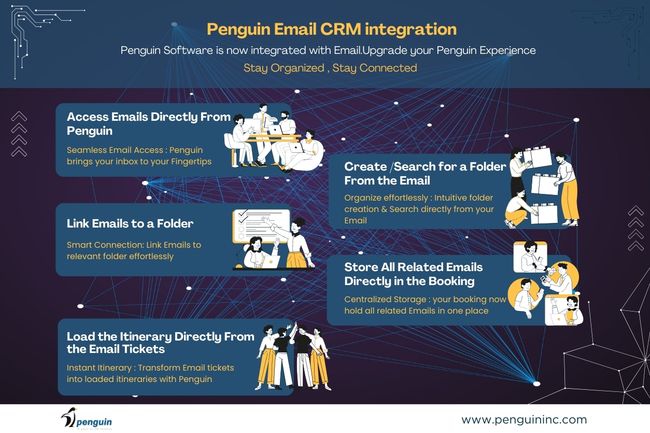 Stay Organized , Stay Connected with Penguin Email CRM