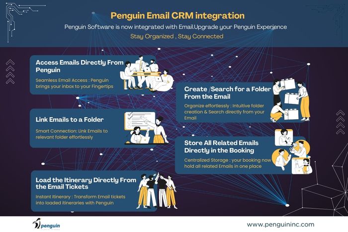 Stay Organized , Stay Connected with Penguin Email CRM