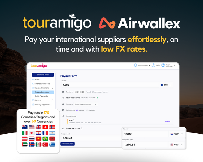 Pay your international suppliers effortlessly, on time and with low FX rates