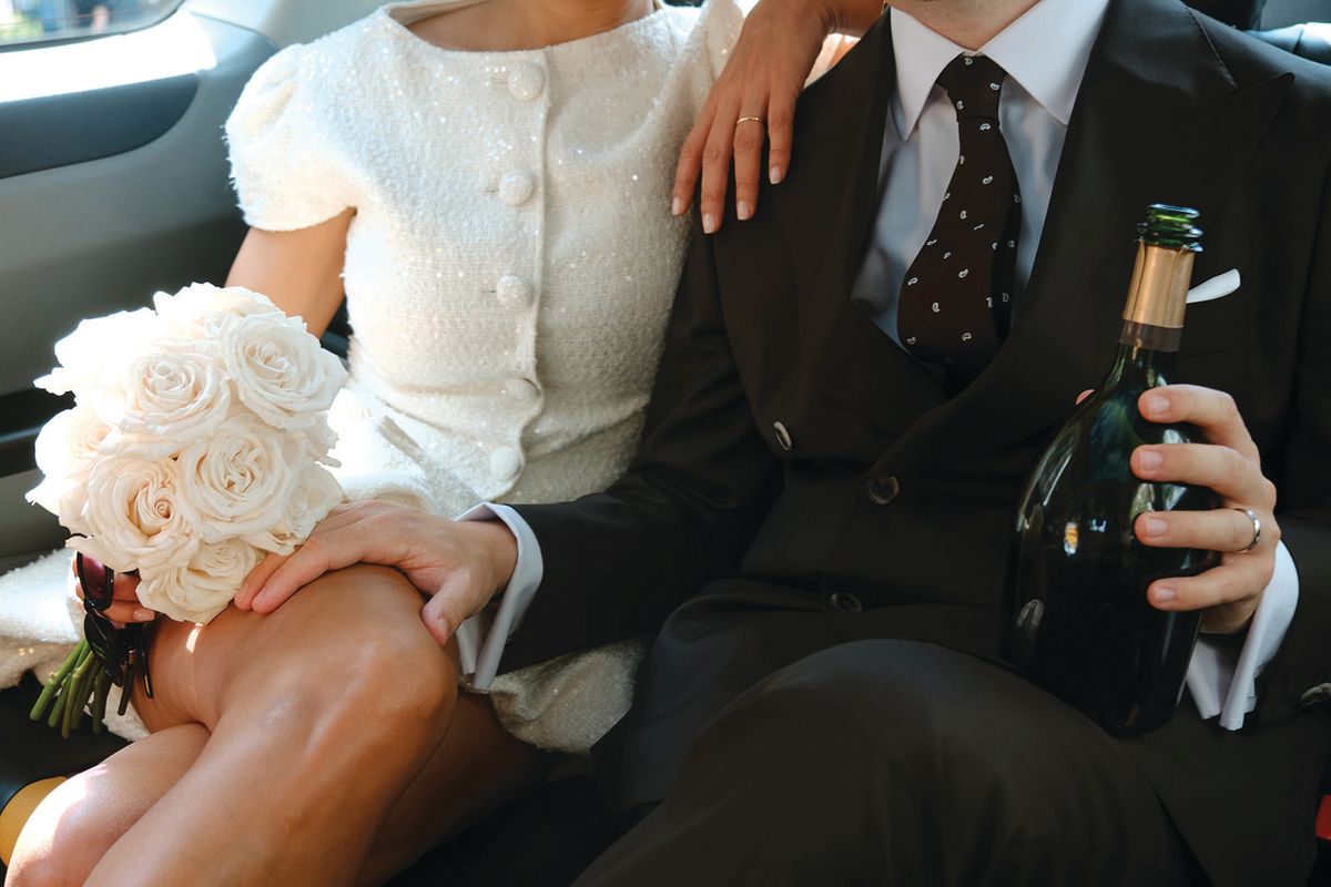 Because the Groom’s Suit Deserves a Place on the Mood Board