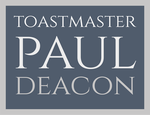 Toastmaster & Celebrant Paul Deacon