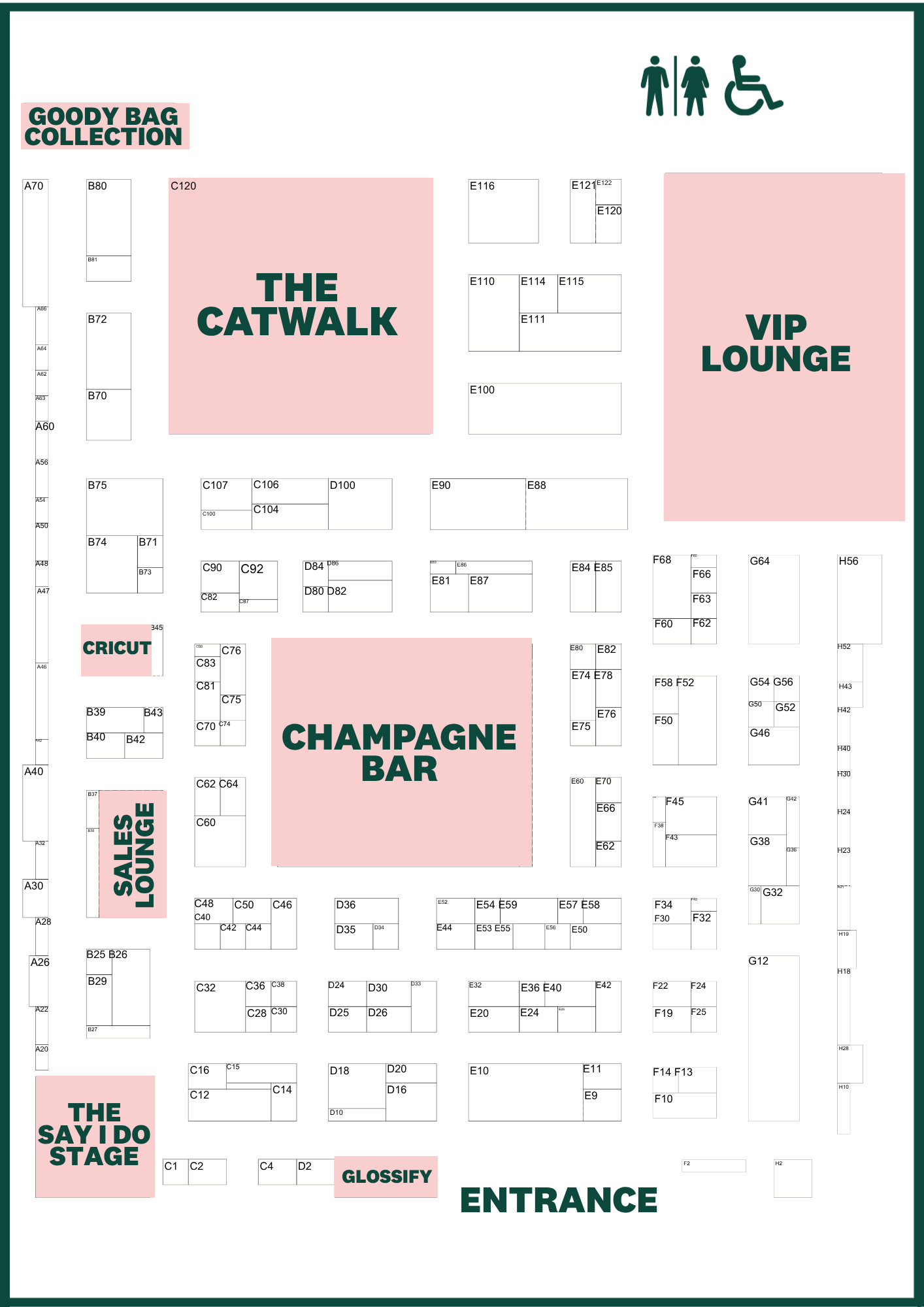 EXCEL lONDON TNWS SHOW MAP
