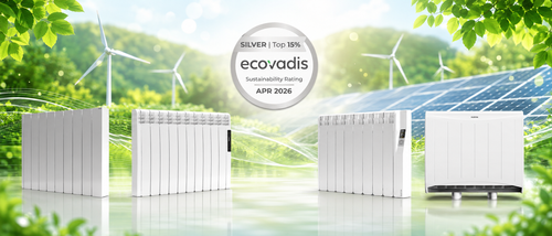 Rointe awarded ecovadis silver medal for sustainability performance