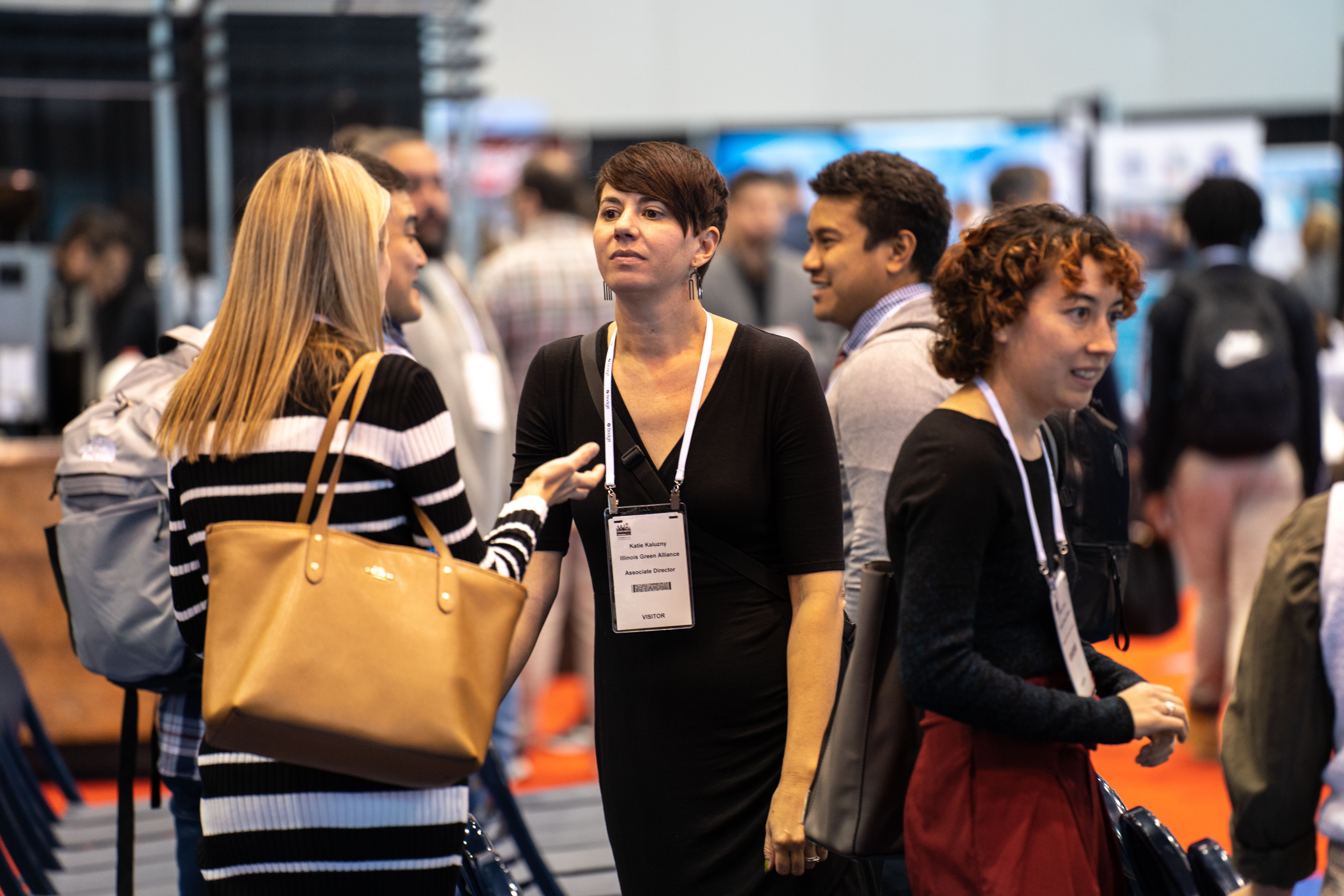 MEET VISITORS FROM ACROSS THE INDUSTRY 