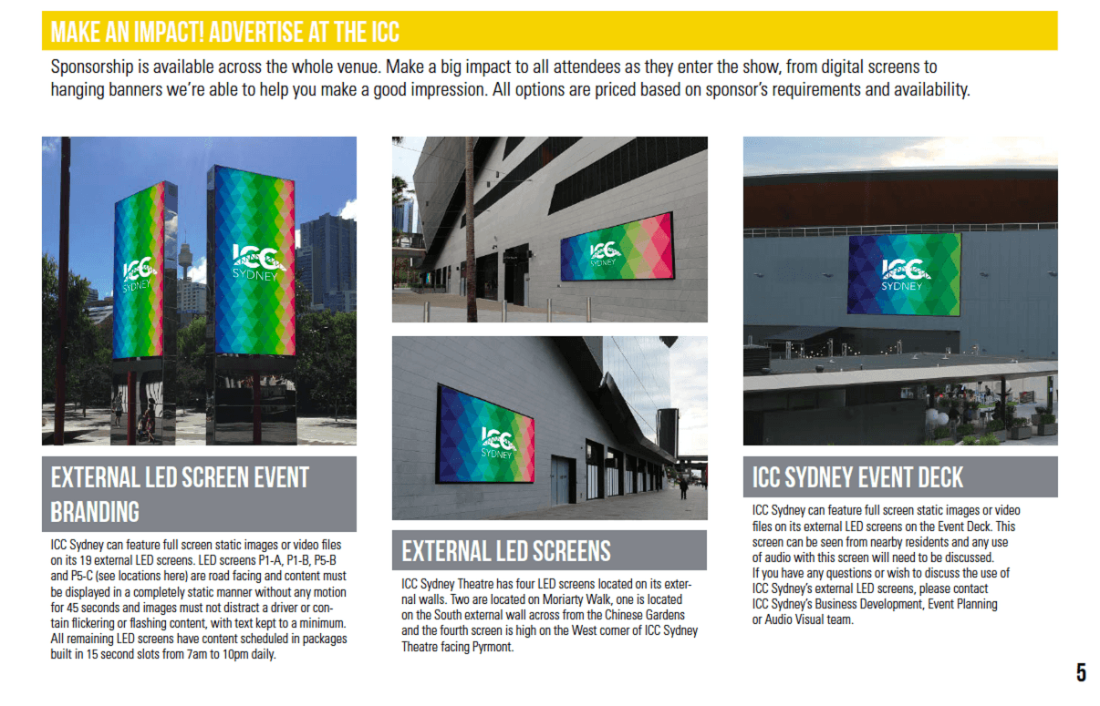 ICC SPONSORSHIP