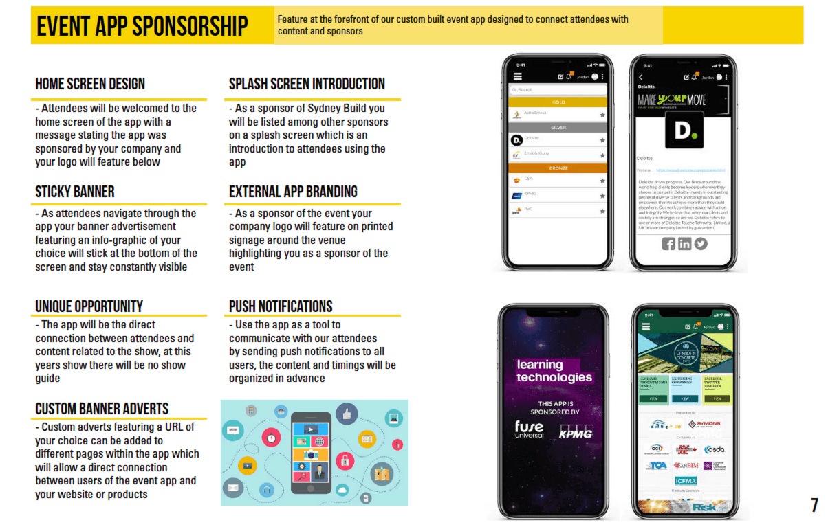 APP SPONSORSHIP