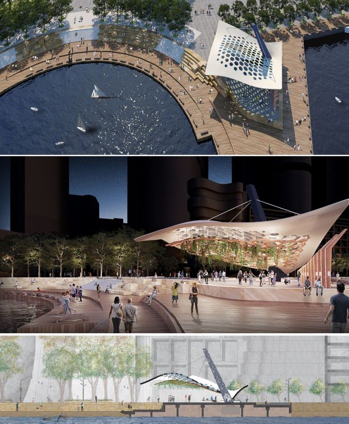 Concept Design For Pavilion At Barangaroo