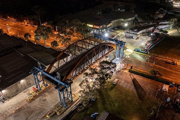Sarens Installs Sydney Bridge in Less Than 8 Hours