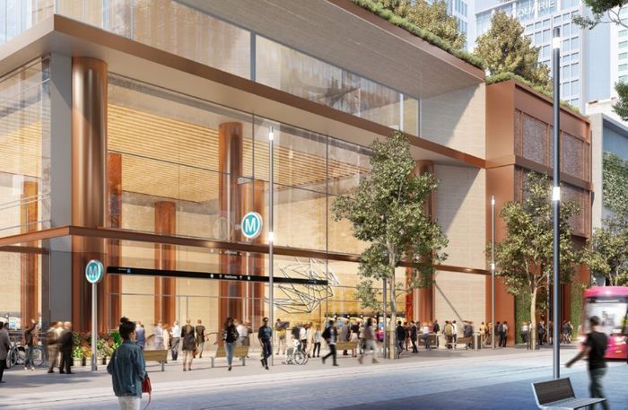 Sydney Metro Revealed Twin Skyscrapers for Hunter Street Station