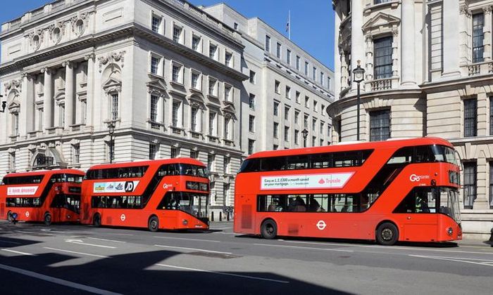 The London electric bus fleet is the largest in Europe