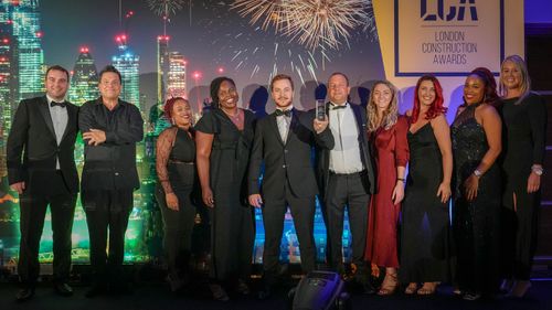 The London Construction Awards raises over £4000 for charity partner CRASH