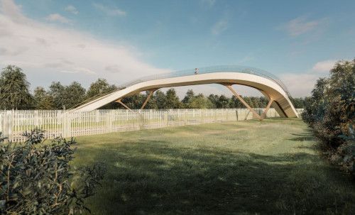 Innovative Railway Footbridge Is Unveiled