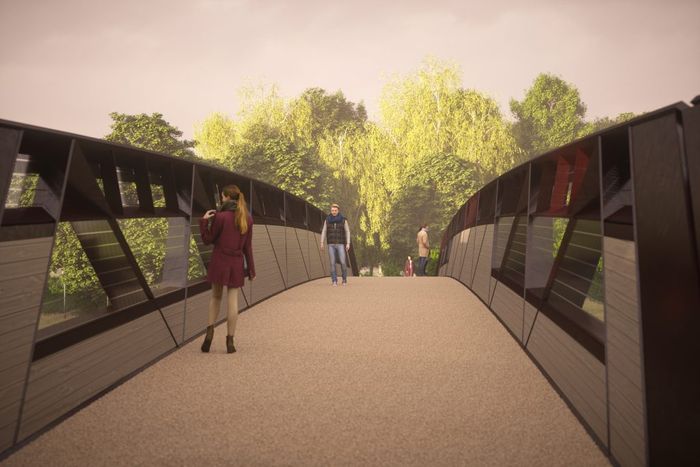 First Lightweight Rural Footbridge Design Revealed by HS2