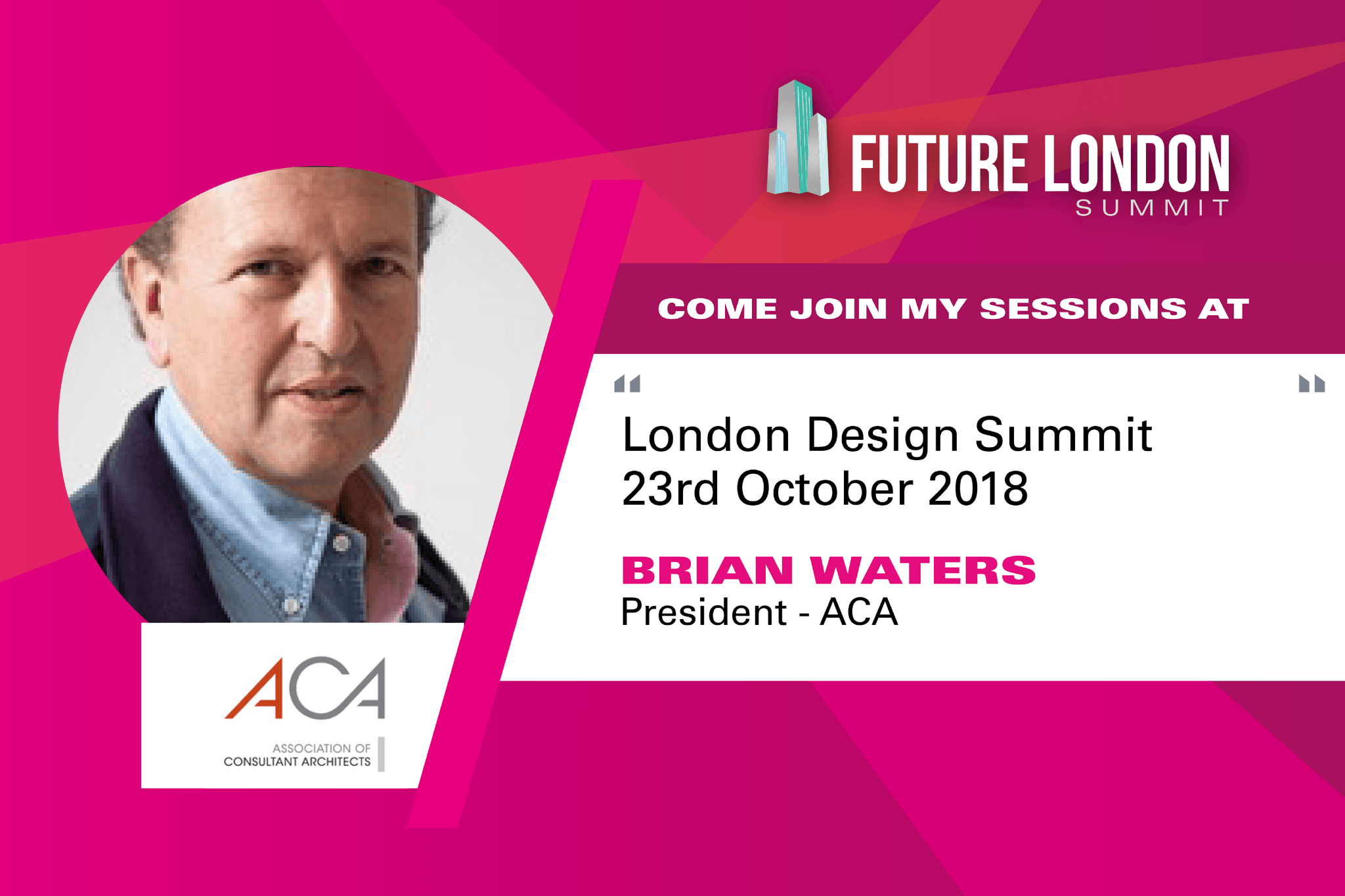 THE ACA AT LONDON BUILD 2018 – AN INTERVIEW WITH THE PRESIDENT, BRIAN WATERS