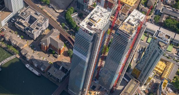 Ballymore ‘tops out’ £566m London development