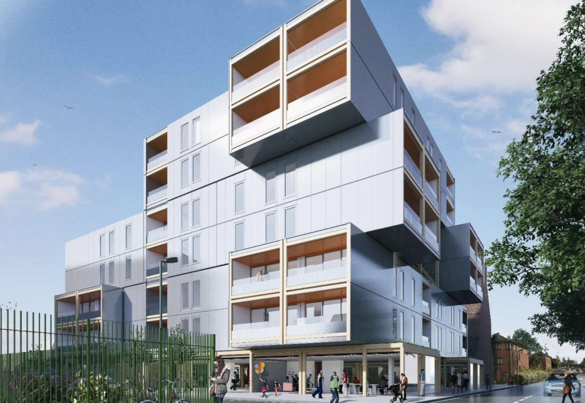 Caledonian wins '27m London modular housing trio