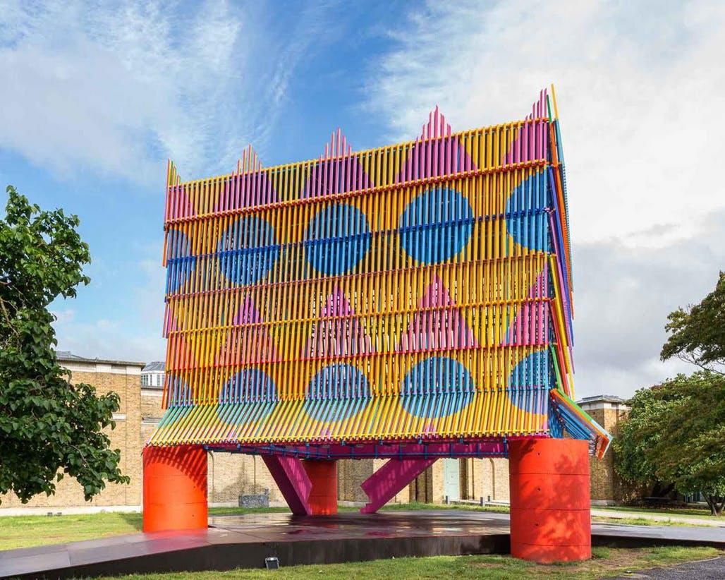 The city of London is hit with colour thanks to designer Yinka Ilori