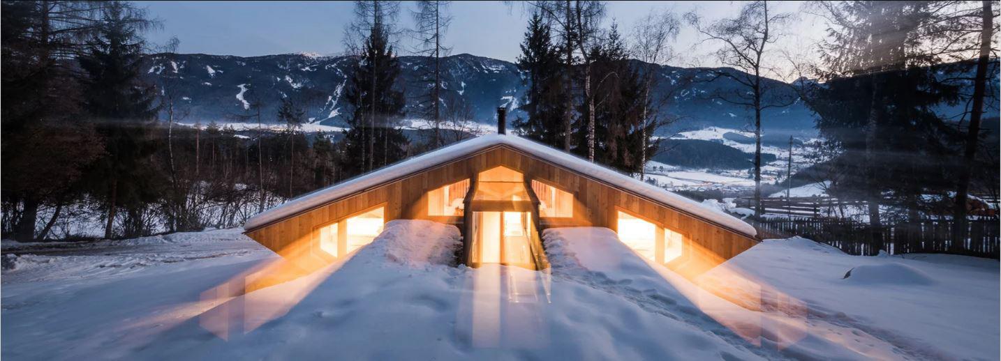 STEFAN HITTHALER DISCOVERS AND RESTORES A TYROLEAN MOUNTAIN CHALET WHICH RESEMBLES A UFO