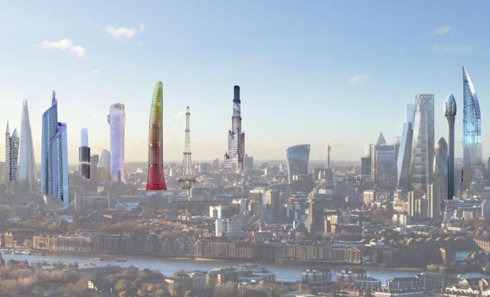 How London would look if rejected skyscrapers were given the green light
