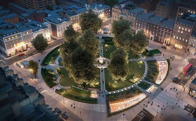 Cavendish Square to be transformed into the 'Oasis' of Oxford Street